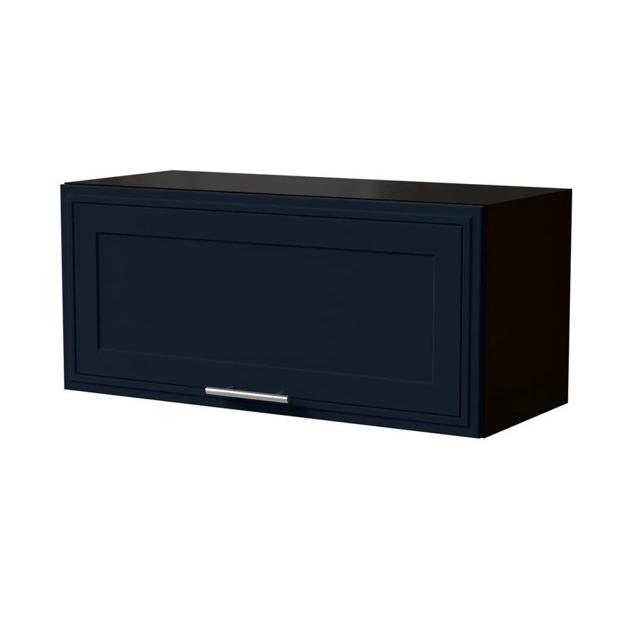 Feldmann-Wohnen Klapphängeschrank Salo W4B/80 in Schwarz und Indigo Matt mit Blum Aventos Klappenbeschlag, B/T/H: 80 x 34,4 x 36 cm - Bild 2