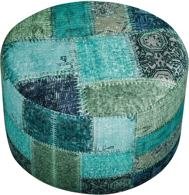 Sitting Point Hocker DotCom Kapi 60 in Petrol Bunt - Bild 1