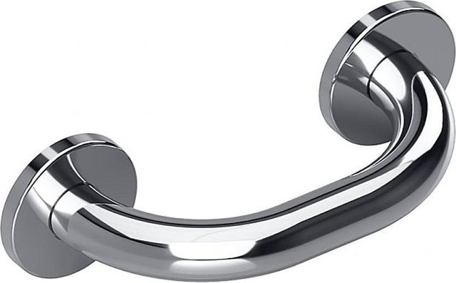 Brillantbad BELP Haltegriff aus Edelstahl poliert in Silber für Bad und WC mit Abdeckung, B/H/T: 28,0 x 8,0 x 10,6 cm - Bild 1