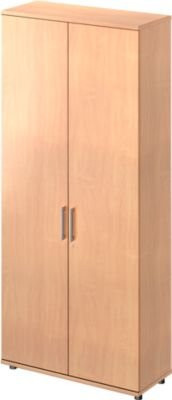 Schäfer Shop Genius TETRIS WOOD Flügeltürenschrank mit 6 Fächern in Buche-Dekor, Breite: 100 cm - Bild 1