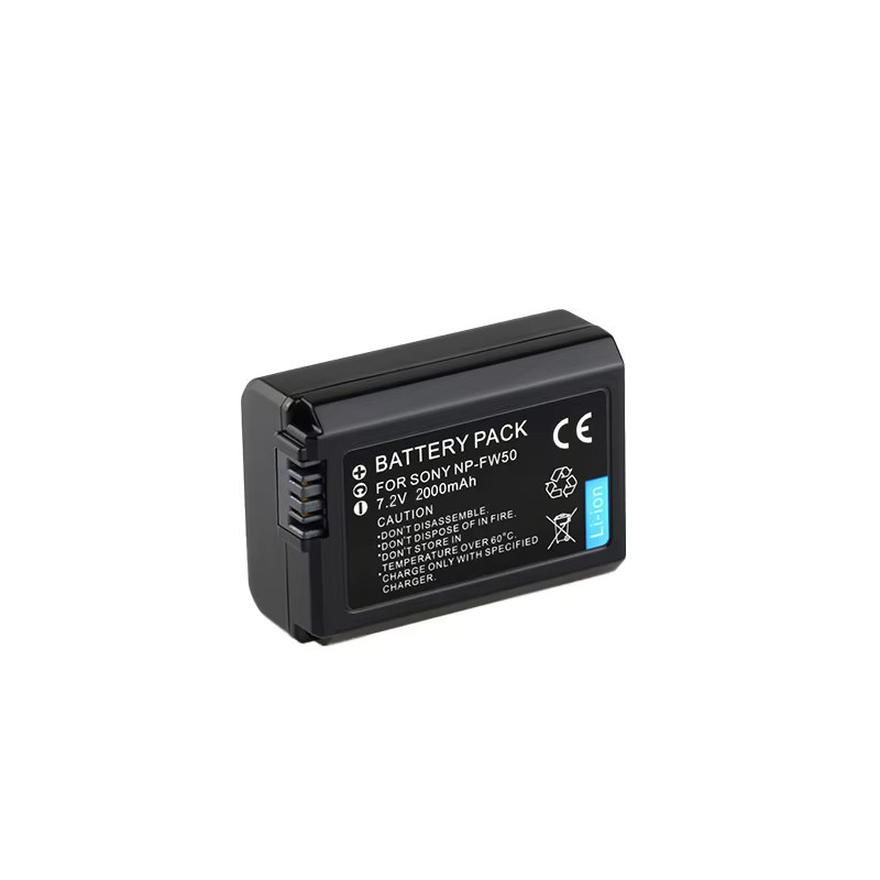 Sony Akkupack für NP-FW50 Ladegerät in Schwarz für Alpha a6500 a6300 a6000 a5000 a3000 NEX-3 a7R a7S NEX-7 Ersatzteile - Bild 2