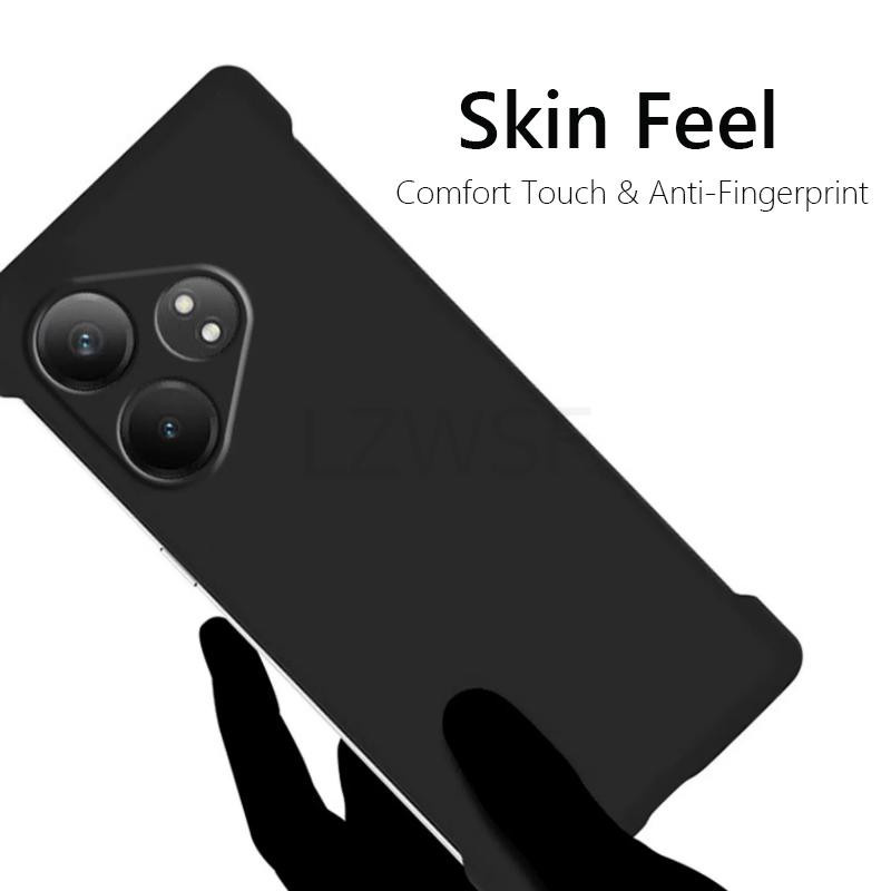 Rahmenloses mattes Schutzcase aus hartem PC für Realme GT 6, GT 6T, Neo6 SE und GT Neo6 SE in verschiedenen Farben - Bild 5