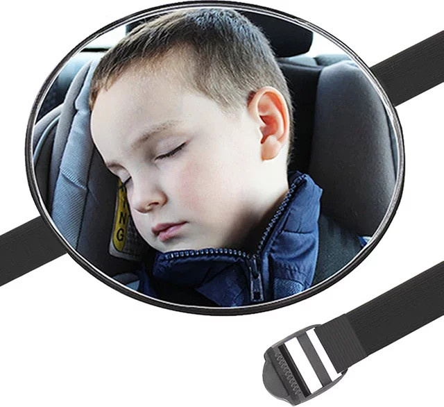 Baby Auto Rückspiegel zur Sicherheit und Überwachung für die Kindersitz-Pflege in Schwarz - Bild 1