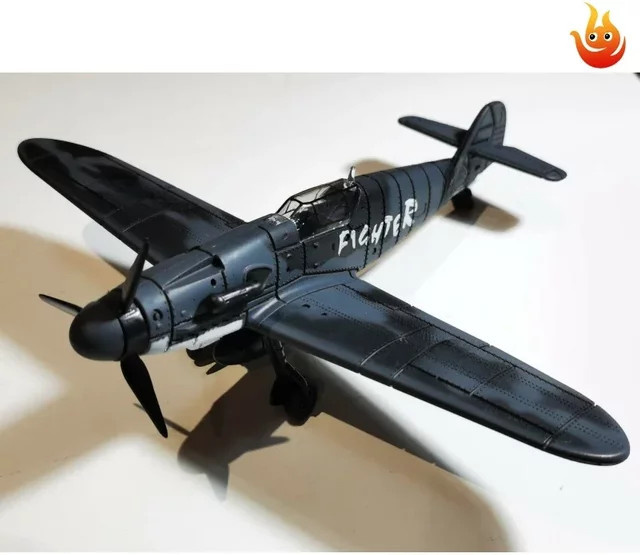 GRAPMAN WWII Kämpfer Modell, Flugzeug, 1:48, Kunststoff - Bild 1