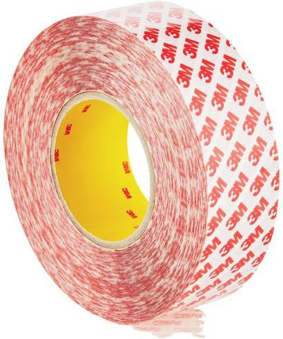 3M GPT-020F50 Doppelseitiges Klebeband Transparent Breite: 50 mm, Länge: 50 m - Bild 1