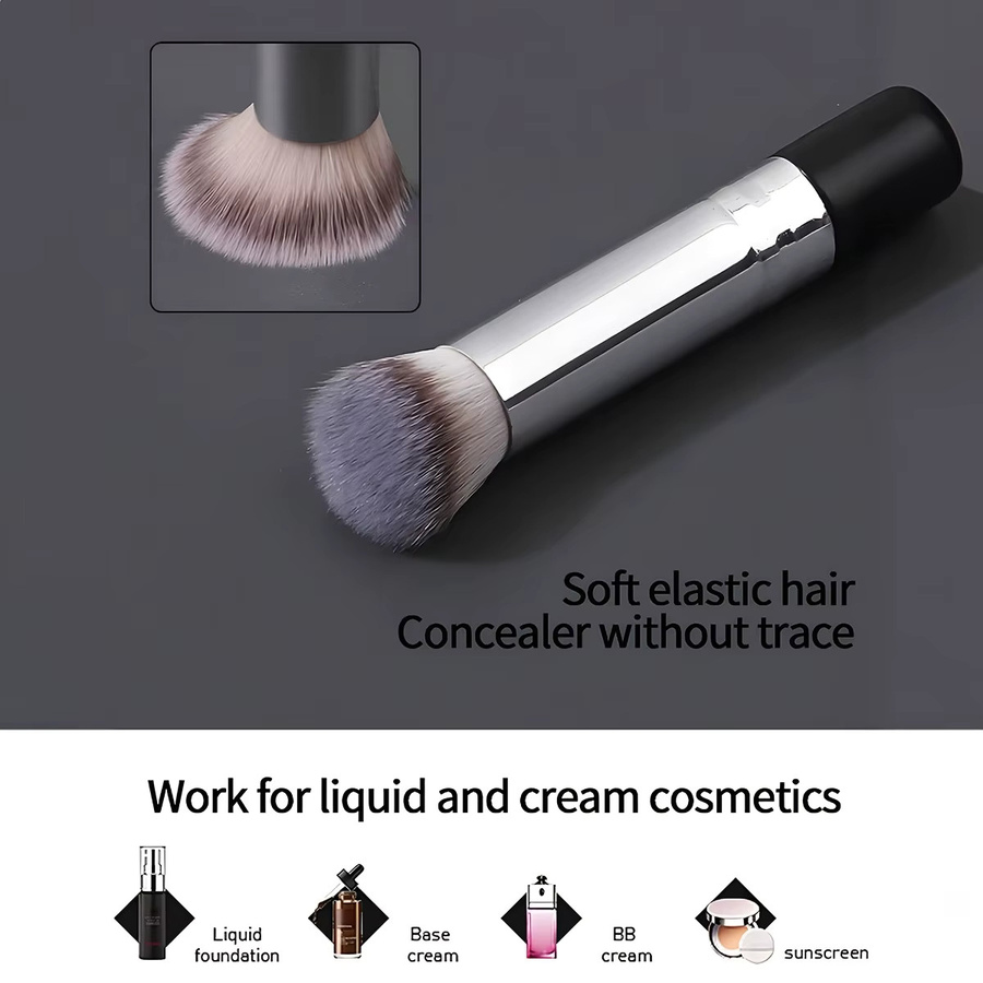 London Brush Concealer-Pinsel, runder Rouge-Pinsel, Unisex - Bild 2
