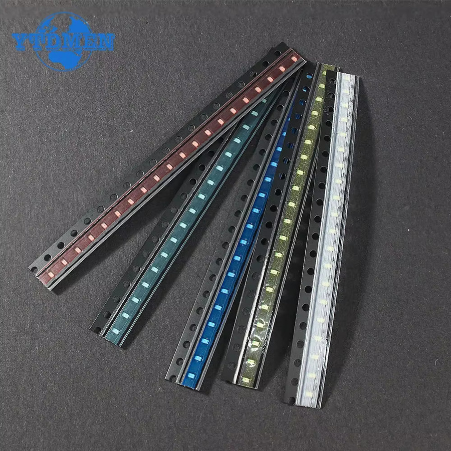 YTDMEN 100 Stück SMD LED 0603 RGB Multicolour Leuchtdioden für DIY-Beleuchtung - Bild 2