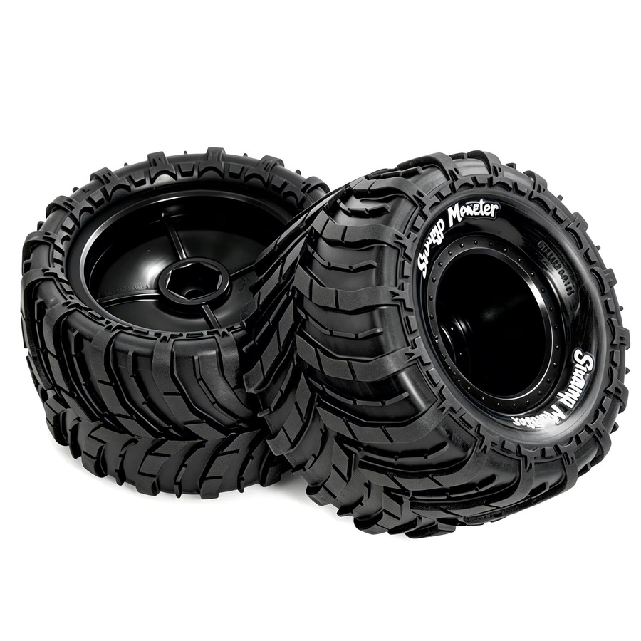 RED SPIDER Räder, 4-teiliges Set, 1/14, 1/16, RC Monster Truck Reifen - Bild 6