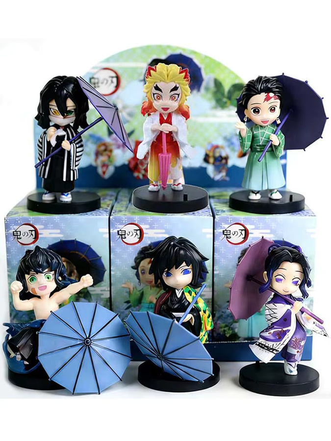 Bandai Demon Slayer Modellfigur Plum Rain Serie, Mystery Box Figur - Bild 4