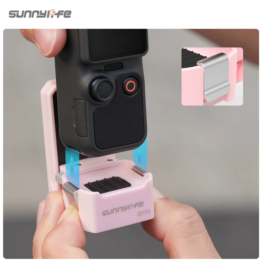 DIXSG Magnetische Tischhalterung für DJI Osmo Pocket 3/4 mit Schnellverschluss-Halterung - Bild 2