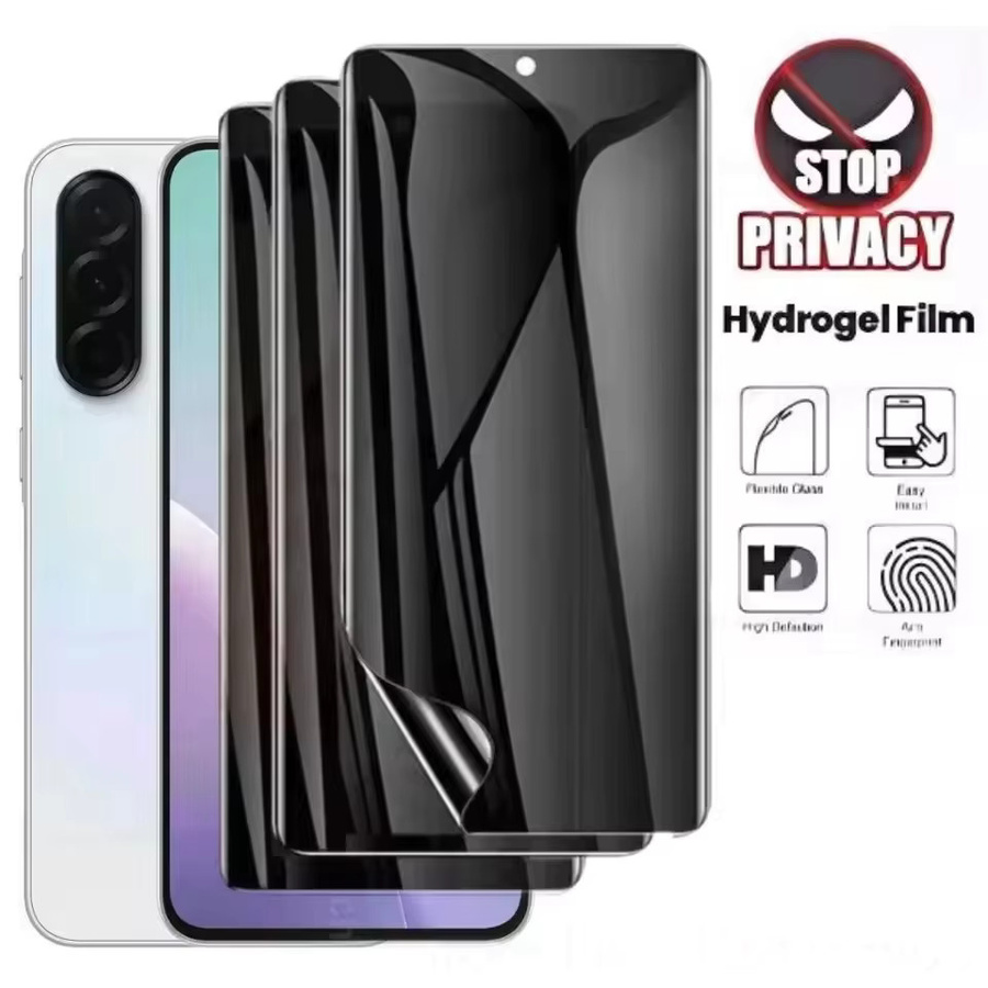3er-Pack Hydrogel Privacy Schutzfolie für OPPO A12 A12S A15s A16 A16E A16S A16K A17 A17K A18 A20 A32 A33 A35 A36 A38 Anti-Spy Displayfolie Transparent - Bild 3