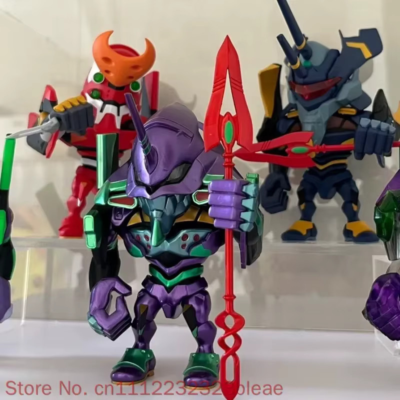 Bandai EVA Qmsv-C Blind Box Figurenset, PVC Sammlermodell - Bild 1