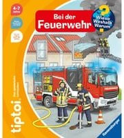 Ravensburger tiptoi Lernbuch Wieso? Weshalb? Warum? Bei der Feuerwehr für Kinder ab 4 Jahren - Bild 1