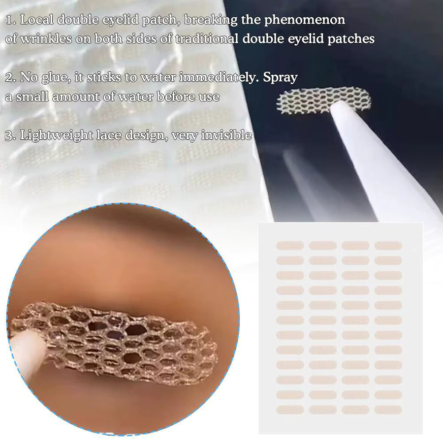SADOER Doppellid-Klebeband, transparent, für Damen - Bild 3
