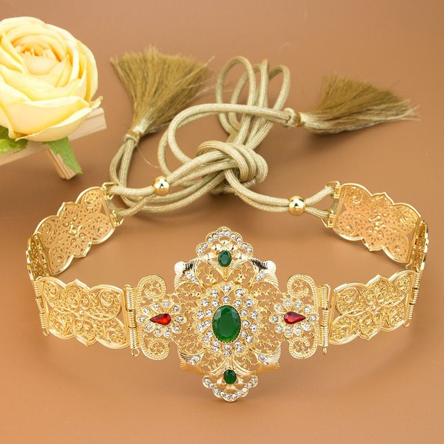 sunspice ms. Taillenkette, Gold, Kristall, Damen - Bild 1