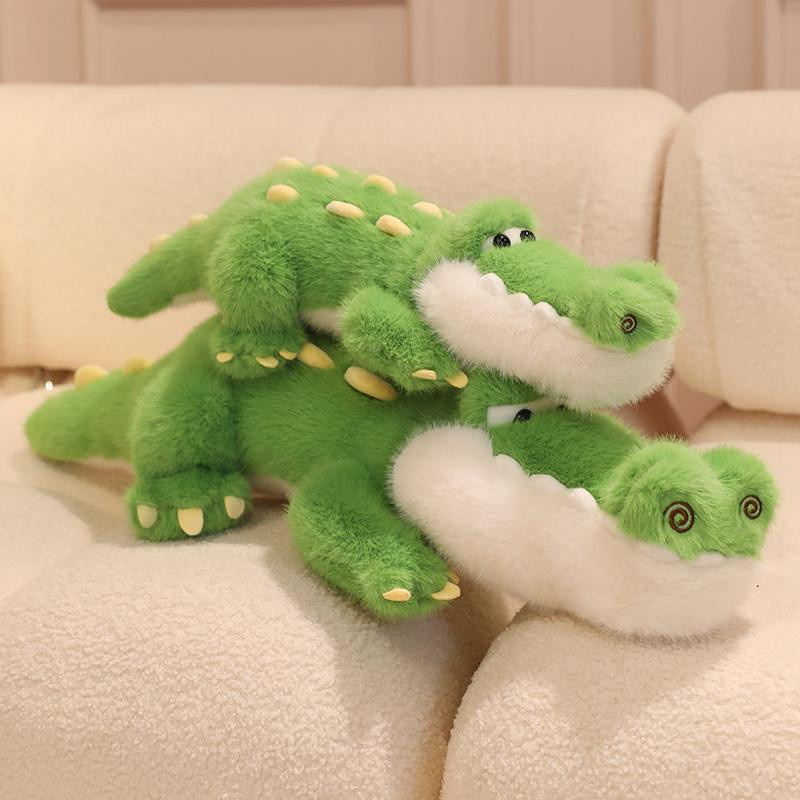 Süßer Mu Cheng Plüschkrokodil Kuscheltier Alligator-Schlafkissen 50cm - Bild 3