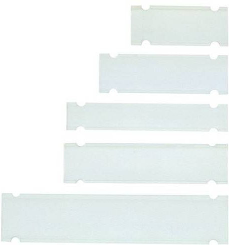 LAPP FLEXIMARK Zeichenträger PTEF 19-50 TR aus Kunststoff in Transparent mit Kabelbindern, 50 Stück - Bild 1