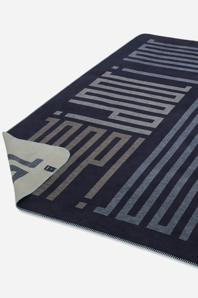 JOOP! BARS Wohndecke in Navy Blau, B/B: 150 x 200 cm - Bild 2