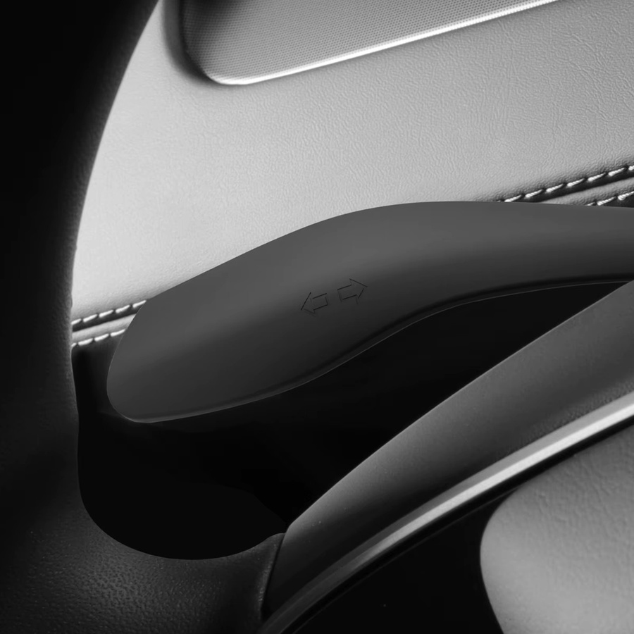 LUCKEASY Schalthebelabdeckung für Tesla Model Y Juniper/Launch 2025 in Schwarz - Bild 3