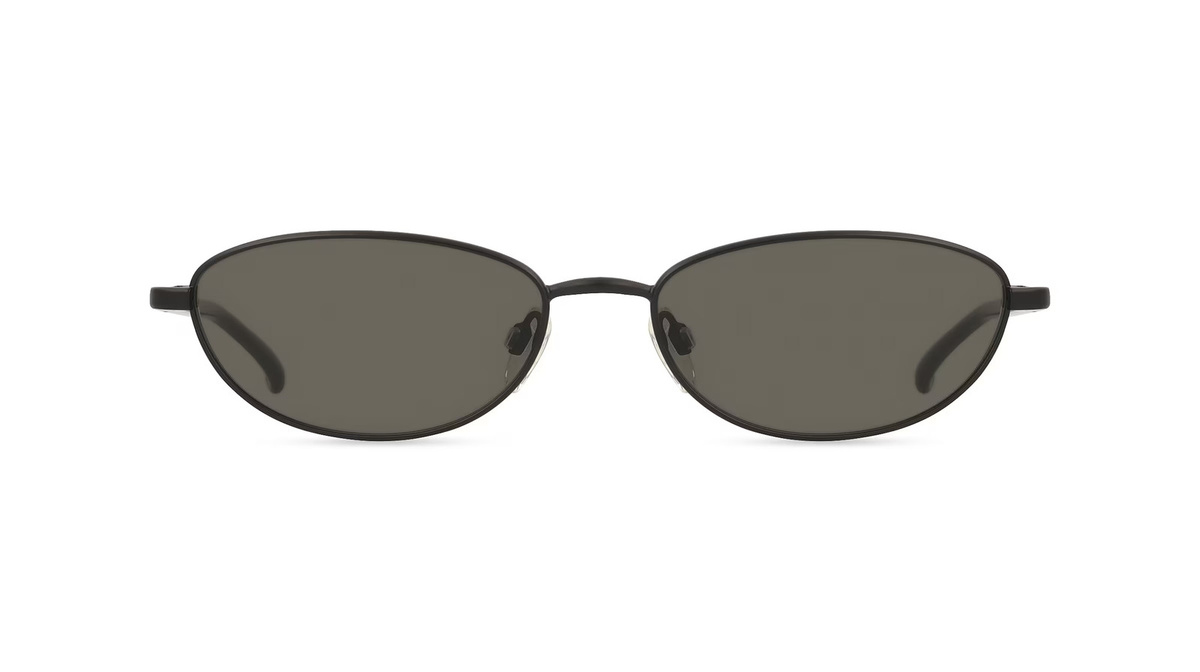 Fielmann MC 656 SUN FA MEL Sonnenbrille, Vollrand, Oval, Edelstahl, Schwarz, Damen - Bild 1