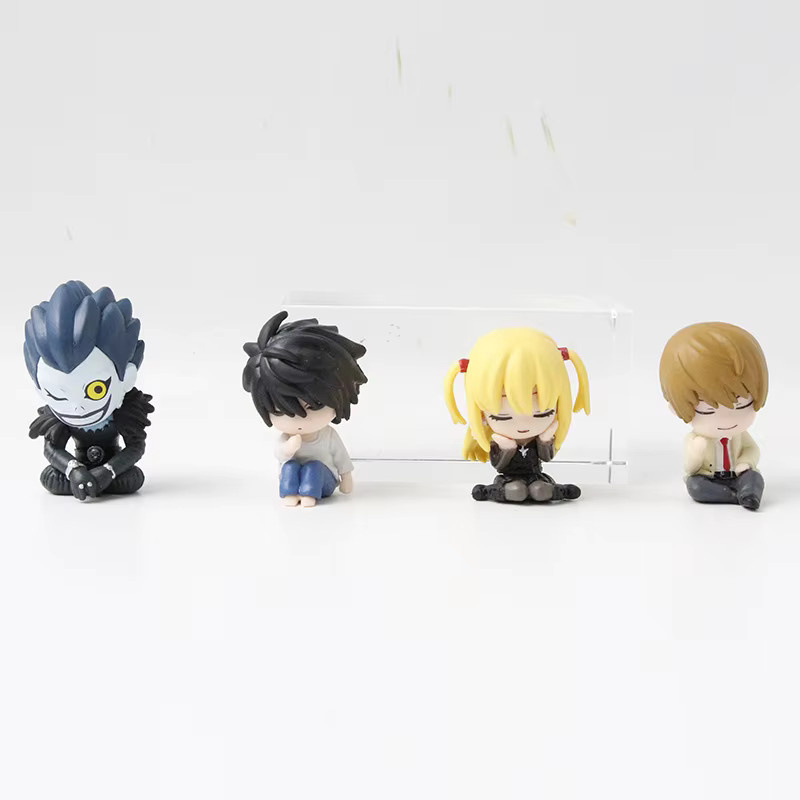 Bandai Death Note Actionfiguren, 4-teiliges Set, Kunststoff, bunt/mehrfarbig - Bild 3