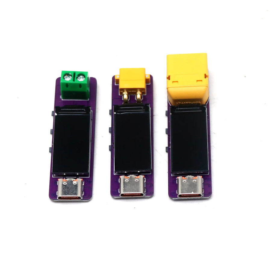 Dykbcells PD3.1 USB Type-C PD Decoy mit Spannung und Leistungsanzeige für Schnellladegeräte 5V bis 28V in Multicolour - Bild 2