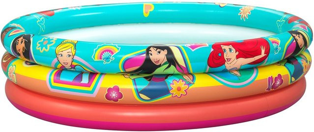Bestway Disney Princess aufblasbares Planschbecken, rund, Multicolour, Durchmesser: 122 cm, Höhe: 30 cm - Bild 1