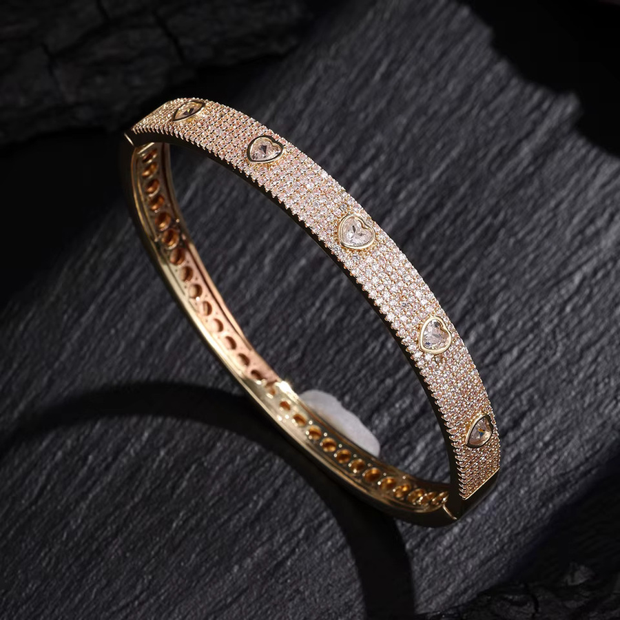 ZAKOL Herz-Armband, kubische Zirkonia, Damen - Bild 3