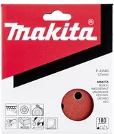 Makita Schleifpapier Klett für Exzenterschleifer, Körnung 180, Durchmesser: 12,5 cm, 10 Stück - Bild 2