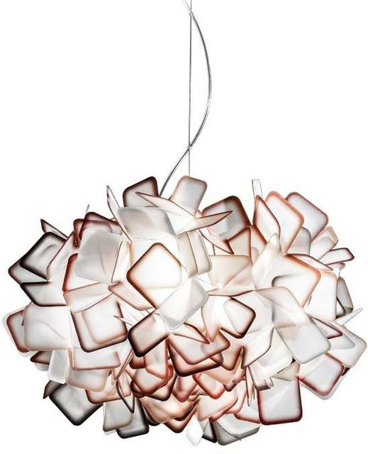 Slamp Clizia Pendelleuchte in Orange aus Spezialkunststoff - Bild 1