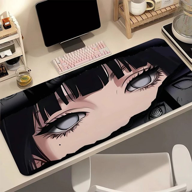 Bandai Kawaii Anime Girl Hinata Hyuga XXL Gaming-Mauspad Rutschfeste Schreibtischunterlage im Naruto-Design - Bild 1