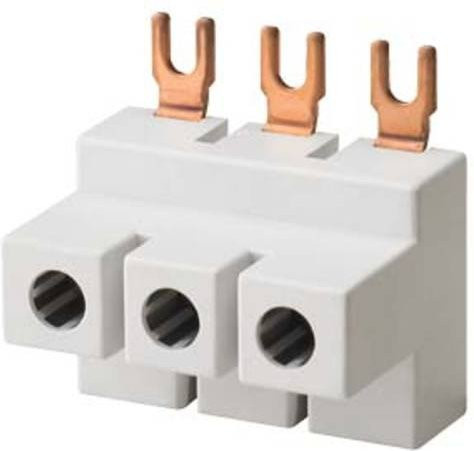 Siemens 5ST2600 Anschlussklemme 3-polig Gabelausführung 25mm2 in Weiß (10 Stück) - Bild 1