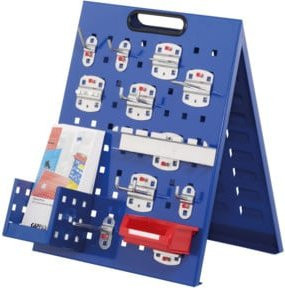 Kappes Werkbankständer RasterPlan Blau H: 43 cm, B: 35 cm, T: 28 cm - Bild 1