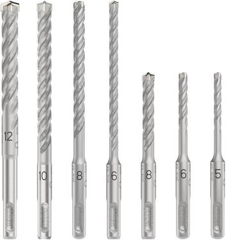 Bosch Hammerbohrer-Set mit den Durchmessern 5 mm, 6 mm, 8 mm und 10 mm - Bild 1