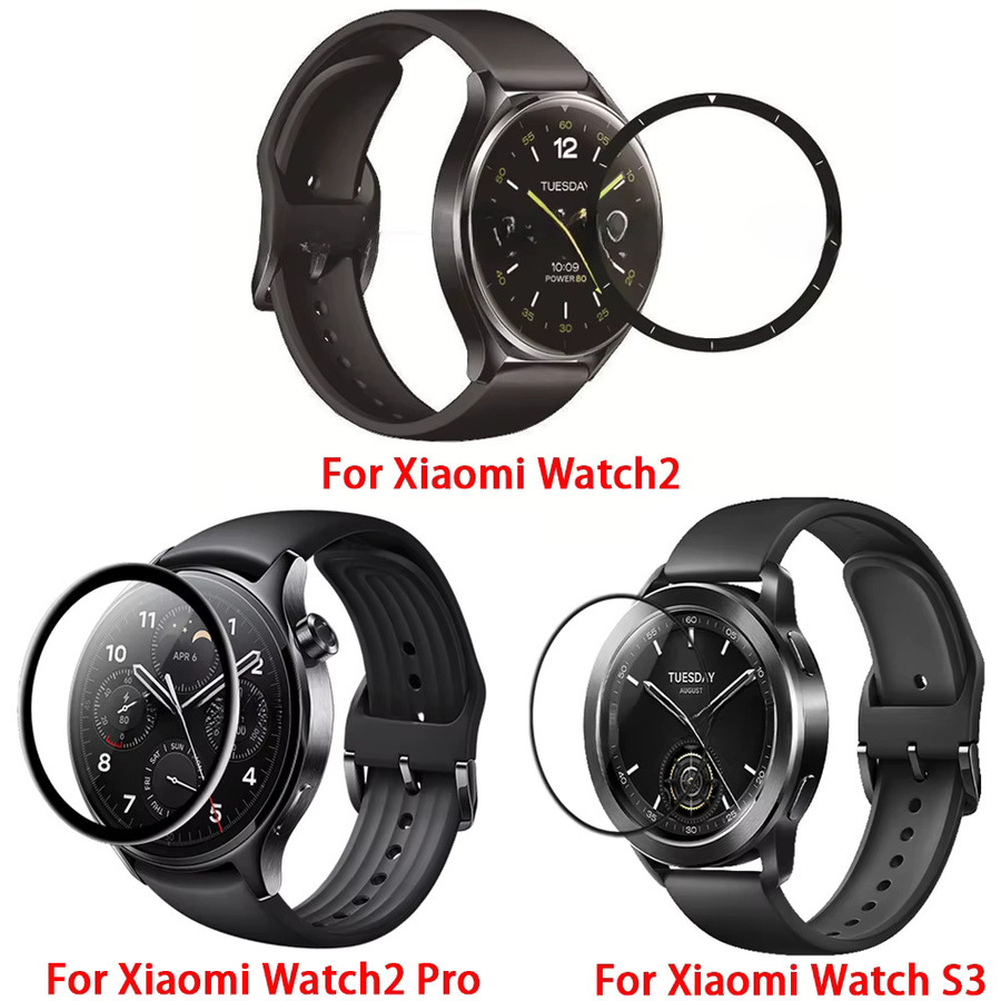 YIFILM Displayschutzfolie für Xiaomi Watch 2/2 Pro/S3, transparent, 2 Stück - Bild 2
