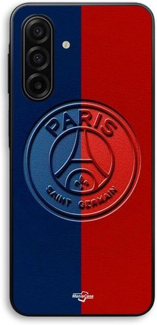 Maniacase Handyhülle für Samsung Galaxy A17 mit PSG Paris Saint Germain Logo in Schwarz und Multicolour - Bild 1