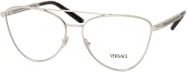 Versace VE 1296 Korrektionsbrille, Cat Eye, Metall, silver, Damen - Bild 1