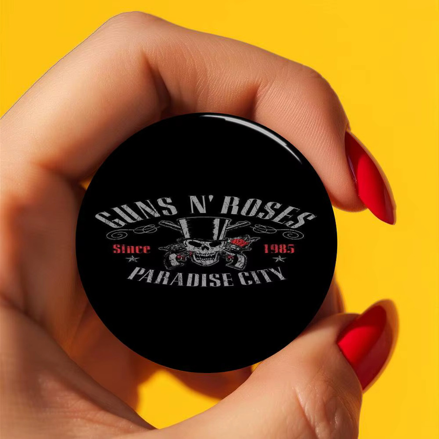 Guns N' Roses Anime Button Pin Brosche, Unisex - Bild 5