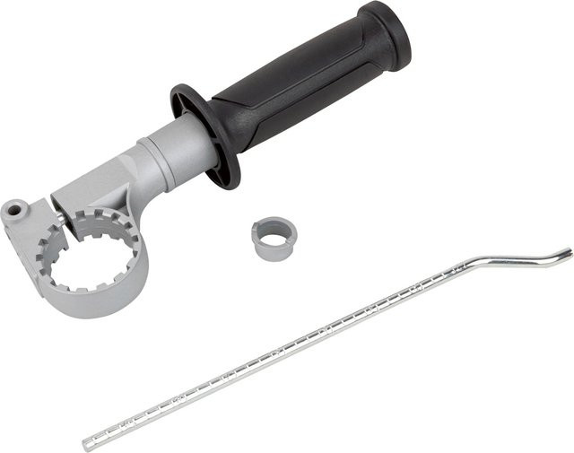 Ersatz-Handgriff für LUX-TOOLS Schlagbohrmaschine SBM-1050 A aus Kunststoff in Schwarz - Bild 1