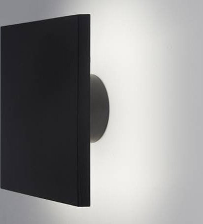 Mlight LED-Außenwandleuchte Square Anthrazit mit integriertem LED in 3000K - Bild 1