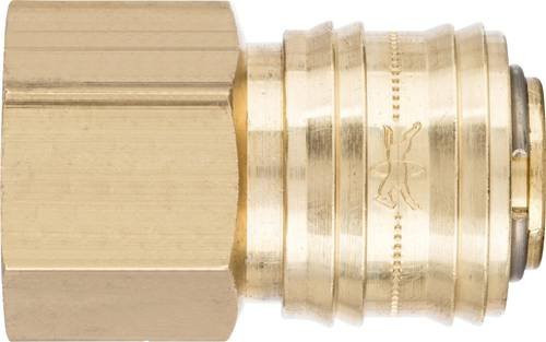 PFERD TOOLS Selbstabstellende Ventilkupplung VKI 1/2 in Gold - Bild 1