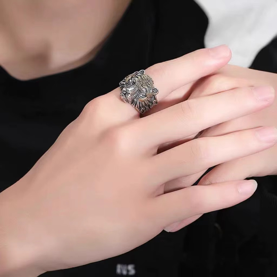 BJXMOSO Ring, 925 Sterlingsilber, Unisex - Bild 3