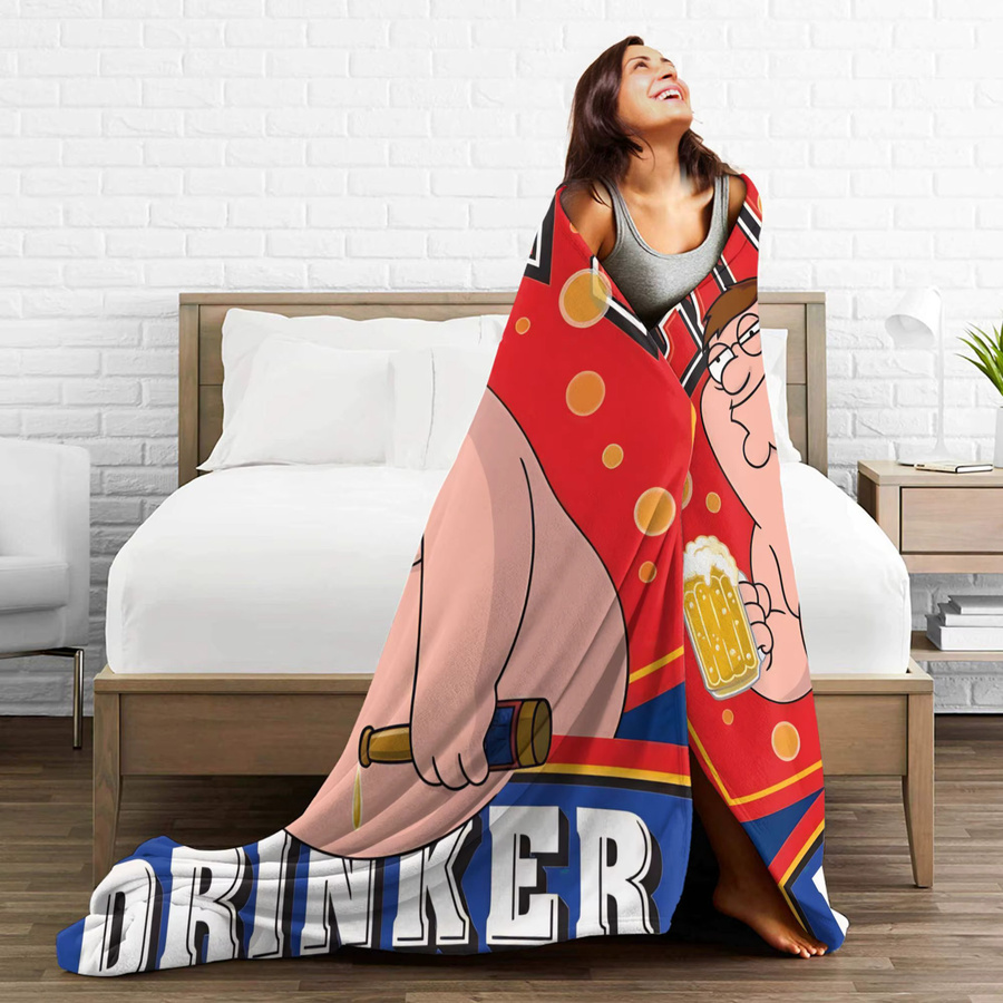 Potdemiel Peter Griffin Fleece-Decke für Erwachsene in Multicolour - Bild 3