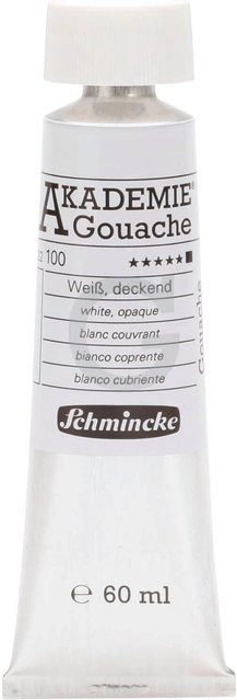 Schmincke Akademie Gouache Weiß 60 ml - Bild 1