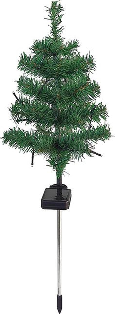 TOMTOP JMS Solarbetriebene LED Weihnachtsbaumlichter mit RGB-Farbeffekt in Grau für Garten und Hof - Bild 1