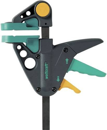 Wolfcraft Einhandzwinge EHZ Pro 65 - 300 in Schwarz, Gelb und Türkis aus Kunststoff - Bild 9