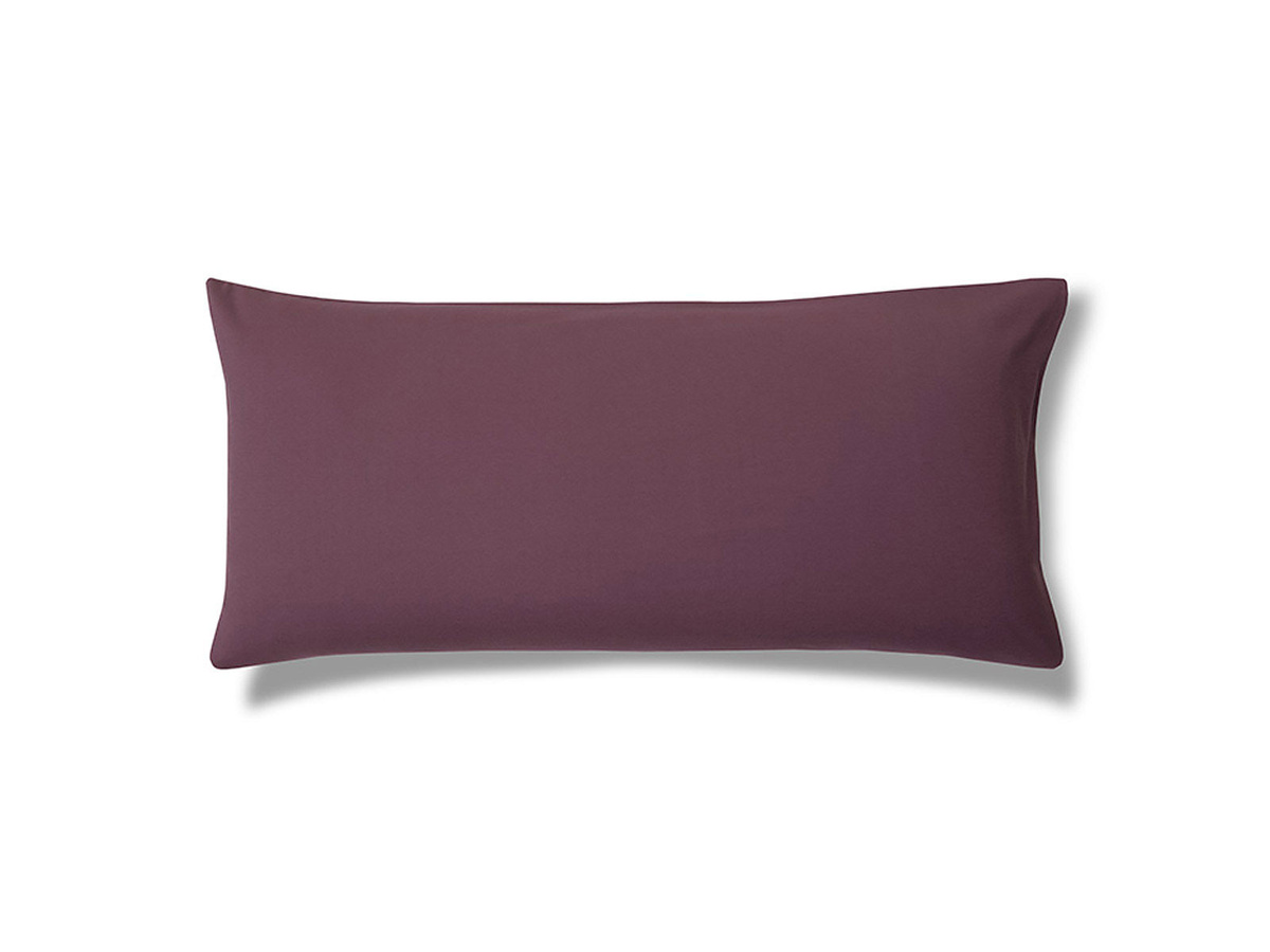 Estella Feinjersey Kissenbezug mit Reißverschluss aus Baumwolle, Lila, 80 x 80 cm - Bild 1