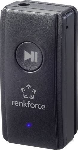 Renkforce RF-BAR-100 Bluetooth Musik-Empfänger mit Bluetooth Version 4.2 in Schwarz - Bild 1