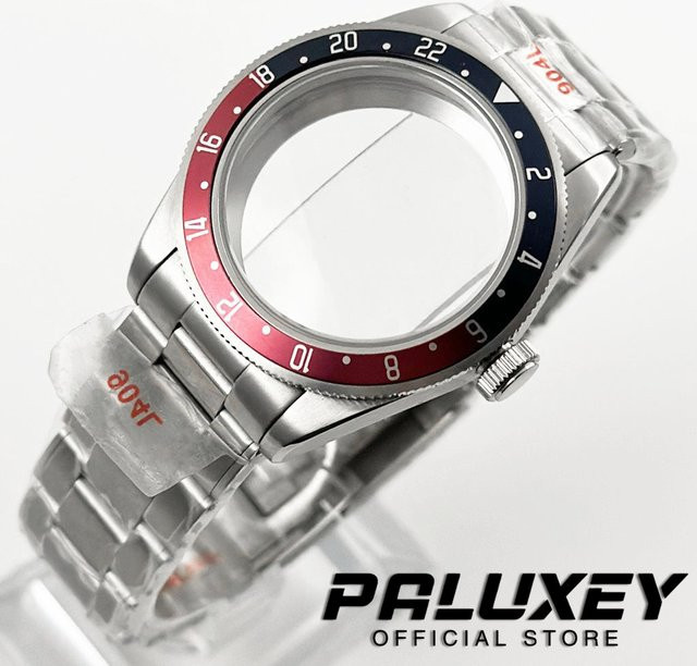 LIYAN Uhrengehäuse Edelstahl, Silber, 39 mm, Unisex - Bild 1