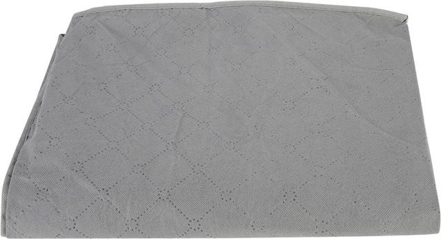 TOMTOP JMS Aufbewahrungstasche aus Bambus-Kohlefaser mit Reißverschluss, faltbar, grau, B: 32,0 cm, T: 21,6 cm, H: 3,8 cm - Bild 1